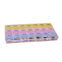 UPXIANG 7 giorni pillole scatola medicina dispenser tablet organizer settimanale per AM PM per borsa o tasca, eccellente custodia per pillole impermeabile, porta supplemento da viaggio