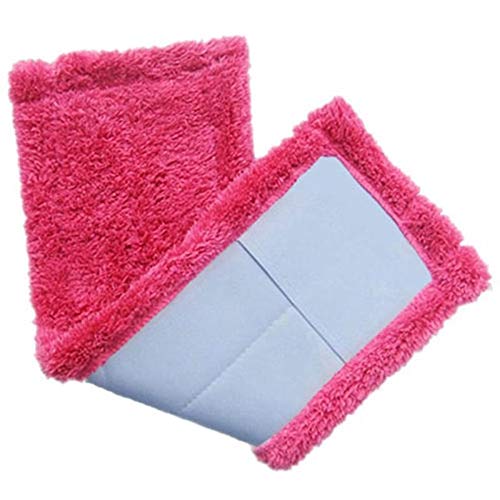 WAMSY Mop Ricambio per La Pulizia della Casa Mocio in Microfibra Testina per Mop Lavabile Mop   Fit Mop Piatto Mop Morbido   Strumenti per La Pulizia della Casa