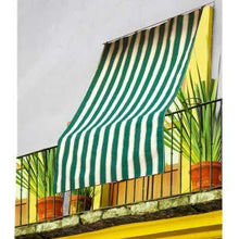 C Media Trade SL Tenda da Sole 168103 con Anelli rinforzati Resistente alle intemperie 145x250 cm (Verde)