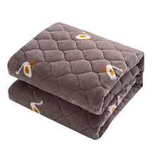 YXXCD Stampa Futon Dormire Tatami Pavimento Tappetino, Traspirante Futon Tatami Tappetinoerasso Tappetino Morbido Thick Giapponese -Brown -a 200x220cm(78x86inch)