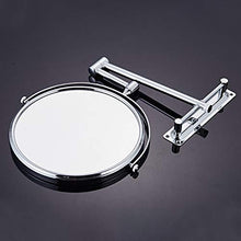 Specchio per Il Trucco Specchio a Muro a Muro Specchio da Bagno Pieghevole Specchio da Bagno a Doppia Faccia Mirror Specchio di Bellezza Movoo