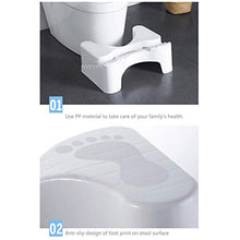 LTINN Sgabello per WC a gradini, Design con Regolazione dell'altezza a 3 Strati, WC con Sgabello a Gradino, Compatto e Pratico, Design Antiscivolo, Sgabello Tozzo Dengzi