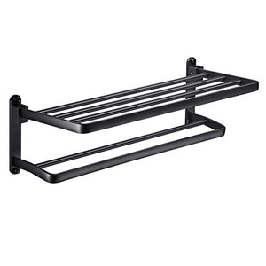 NHLBD Mensola da Bagno, mensola portaoggetti - Bagno Rack & scaffali Mensola Rettangolare Mensola for Cucina con partizione portasciugamani Bagno