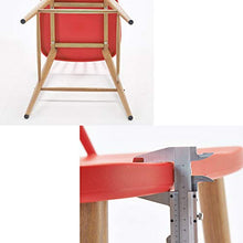 Sgabelli da Bar Barstool Di legno solido addensare Bar Sedie Sedile, contatore creativi for il tempo libero alti sgabelli con schienale, for la cucina Pub Cafe Arredo bar Cucina ( Color : Blue )