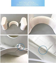 Sgabello da Toilette in plastica per Bagno, Sgabello da Bagno Antiscivolo con Gradino per Bagno, poggiapiedi per Sgabello da Bagno per alleviare la stitichezza 7.1 (Dimensioni: 17,5 cm)