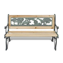 Tavoli e sedie da esterno Moderna bambini Garden Bench 80 centimetri di legno Lounge Panca for sedie in stile Mobili Gardern Balcone Cantiere Classic for Kid Outdoor Tempo libero e intrattenimento