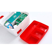 ColiCor - Armadietto per medicinali, kit di primo soccorso portatile, 17,5 x 27,5 x 17,5 cm