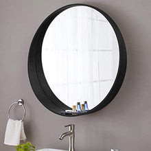 IG Specchio da Bagno Specchio per Trucco per Trucco per Trucco con Scaffale da Bagno Portico a Parete Appeso a Parete,B,50 Cm.