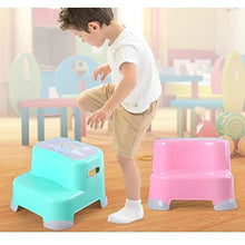 ECSWP QWBGJSNM Addensare for Bambini in plastica Sgabello Wash Sgabello poggiapiedi Pad Baby Bagno Antiscivolo Crescente Scala Scala a pioli poggiapiedi Sgabello (Color : B)