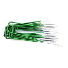 Materiali 50PCS Mobili da giardino a forma di U Lawn Nail U-Nail Giardino Prato fissaggio Nail Pioli reticolato incatramata di fissaggio per unghie