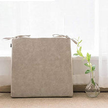 HYLX Cuscino Sedile, Cuscino Sedia, Cuscino Sgabello Rotondo, Cuscino Sedia Floreale Antiscivolo in Cotone Spesso, per Giardino, terrazza Esterna