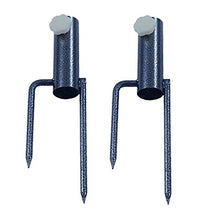Ombrellone da Giardino 2 Pezzi di Grandi Dimensioni all'aperto Parasole stallo Ombrello Terra Spina for la Pesca Umbrella pubblicità Umbrella Umbrella Base
