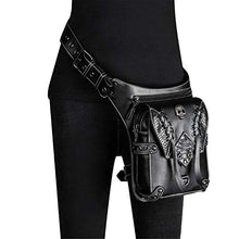 JOMSK Borsa a Tracolla Borsa a Tracolla della Borsa della Borsa della Gamba del Motociclo delle Donne della Borsa della Vita della tappa della Borsa della Vita del Pacchetto della Gamba del Motociclo