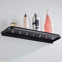 Zixin Bagno ShelfBathroom Scaffali 304 Acciaio Inox Acciaio Inox Doccia portaoggetti da Bagno con Rack da Bagno in Nero