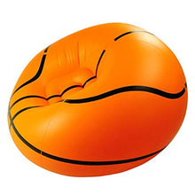 Sedia Gonfiabile all'aperto della Chaise-Lounge del sofà - sofà Gonfiabile di Forma del Modello di Pallacanestro della Sedia di Calcio, Ideale per la Camera da Letto dell'interno del Salone