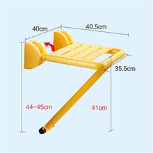 Sgabello per Doccia Sgabello doccia a muro Pieghevole Doccia Sedile Sedia Sedia Sgabello a foglia di goccia, Sedile da bagno pieghevole, Sgabello per doccia pesanti Sgabello Sedile Peso 200KG Sedia da