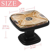 Campo da basket (3) 4 PCS Pomelli per Porta, Pomolo per Mobile, Pomelli per Mobili con Viti, Maniglia per Armadietto, Pomelli per Porta, Pomelli per Cassetti per Porta, Armadio, Cassetto e Credenza