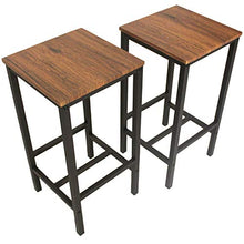 yelloo MOD. Ibiza Set 2 SGABELLI Marrone Sgabelli Alti Sgabelli da Bar Sgabelli Bar Cucina Mobili Bar Salotto