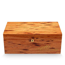 Humidor Humidor Humidor Scatola per Sigari Creativa con Quattro Aree di Stoccaggio di Grande capacità E Facile da Trasportare in Legno di Cedro Delicato E Lussuoso