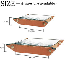 Eslifey - Organizer per Comodino con Motivo Natalizio, Design Classico e Moderno, 20,5 x 20,5 cm, Multi, 16x16cm