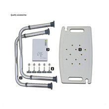 Sgabello da Bagno Sgabello da Bagno Sgabello Squat Toilette Sgabello da Bagno Sgabello da Bagno Bagno (Colore : Silver)