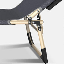 CDFC Bed Lounger all'aperto Letto Letto reclinabile Letto Rilassante in Tessuto di Stoffa Resistente agli Agenti atmosferici Zero Gravity Giardino Pieghevole Letto Solare Regolabile