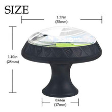 Wetia Mucca Carina per la Cucina di casa Armadio Armadio Armadio Nero 3,5 x 2,8 cm