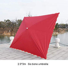 HUAQINEI Ombrellone/ombrellone per Esterni/ombrellone per Negozio/Ombrello per Mercato,Tessuto Oxford in Tessuto Oxford Impermeabile e Resistente con Base a Croce,Modelli Moderni