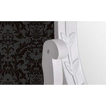 QWSX Design Semplice Armadietto di vanità Moderno con Ovale Specchio Tilting Mirror of Pine Wood Jewelry Cabinet Comò con Due cassetti for Camera da Letto Alta qualità (Color : White)