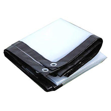 YYFANG Telone Impermeabile Trasparente,PVC Resistente Panno, Balcone Antipioggia Cortina d'Acqua Perforato Copertura per mobili in Foglio di plastica Isolante per Parabrezza