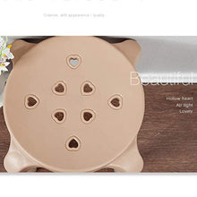 H-M-Shelf Sgabello di plastica Sgabello per la casa Sgabello per la casa Sgabello da Bagno Sgabello Antiscivolo Soggiorno Piccola Panca Scarpe da Panca Sgabello 24x24x28.8 cm, 26x26x33cm
