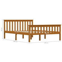 SKM Giroletto Marrone Miele in Legno Massello di Pino 140x200 cm (25kg)