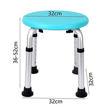 MKJYDM Bagno Anziano Sedia da Bagno Sedia da Bagno Sgabello Tappeto Antiscivolo Donne Incinte Sgabello da Bagno Sgabello da Bagno