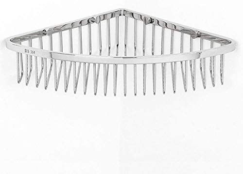 UWY Portaoggetti angolare Argento Mensole da Bagno Shampoo Doccia Cestino Portaoggetti da Cucina Triangolo Rack Organizer Supporto Supporto a Parete Mensola per Bagno