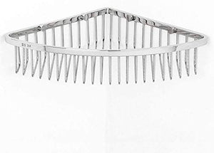 UWY Portaoggetti angolare Argento Mensole da Bagno Shampoo Doccia Cestino Portaoggetti da Cucina Triangolo Rack Organizer Supporto Supporto a Parete Mensola per Bagno