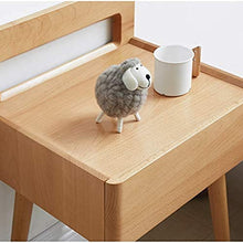 Comodini Moderna Legno Solido Fianco con Forte Portata for Camera da Letto, Studio, ECC