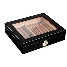 XZJJZ Legno di Cedro Tabella Humidor Portatile Cigar Box - buona Tenuta Portatile Rimovibile Cigar Box Valigia Salva Spazio può Essere effettuato