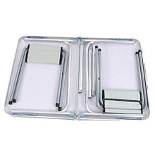 Soytich Tavolo Pieghevole Tavolo Campeggio con 2 Sedie Sedia Pieghevole Tavolo Tavolo da Valigia (Tavolo 90x60)