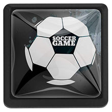 [4 pz]Cassettiere in vetro trasparente con viti per cucina, comò, armadietto, bagno, armadio, gioco di calcio e sport