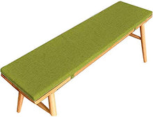 Zhouzhou - Cuscino per panca da giardino, antiscivolo, 2 posti, per interni e sedie da pranzo, per esterni, mobili da giardino, cuscino per sedia a dondolo, per divano lungo