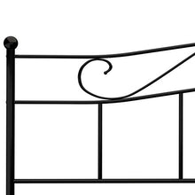 SKM Giroletto Nero in Metallo 200x200 cm (20.8kg)