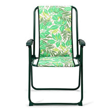 Solenny 50001001155151 50001001155151-Sedia pieghevole da giardino con imbottitura e schienale alto