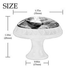 Gattino 4 PCS Pomelli per Porta, Pomolo per Mobile, Pomelli per Mobili con Viti, Maniglia per Armadietto, Pomelli per Porta, Pomelli per Cassetti per Porta, Armadio, Cassetto e Credenza