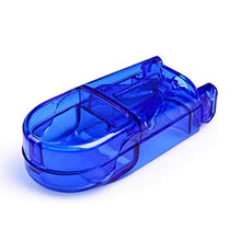 Pillola Di Plastica Cutter Splitter Divisore Con Design Ergonomico Per Il Taglio Di Piccoli Pillole E Grandi Pillole Blu