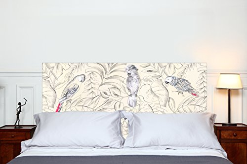 MADEMOISELLE TISS Testiera per Letto Perroquets 160 * 70 cm