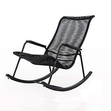 ZHANGYY Sedie a Sdraio da Patio Comoda Sedia a Dondolo Relax all'aperto, Sedia a Sdraio Sedia Relax Sedia a Dondolo in Metallo da Patio Supporto 400 libbre per Portico Balcone Terrazza da Giardino P