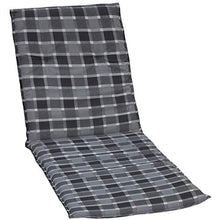 beo Cuscini per sedie a Sdraio da Giardino Cuscino per sedie a Sdraio Karo, Circa 190 x 58 x 6 cm, Grigio/Nero/Multicolore