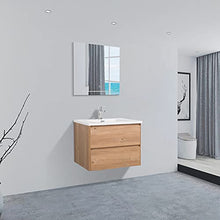 GOOM Set di mobili da bagno, lavabo con mobile base e specchio da bagno opzionale. Lavabo con mobile di base nelle dimensioni: 600, 900, 1200mm.
