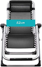 Zero Gravity Lounge Chair Patio Recliners Patio Deck Chair Pieghevole Regolabile reclinabile con portabicchieri e poggiatesta (colore : sedia b+cuscino d)-sedia B+cuscino a