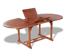 Zerone Tavolo da Giardino, Tavolo da Pranzo Pieghevole in Legno massello di Acacia, Grande Tavolo da Buffet per Interni ed Esterni, 200 x 100 x 74 cm